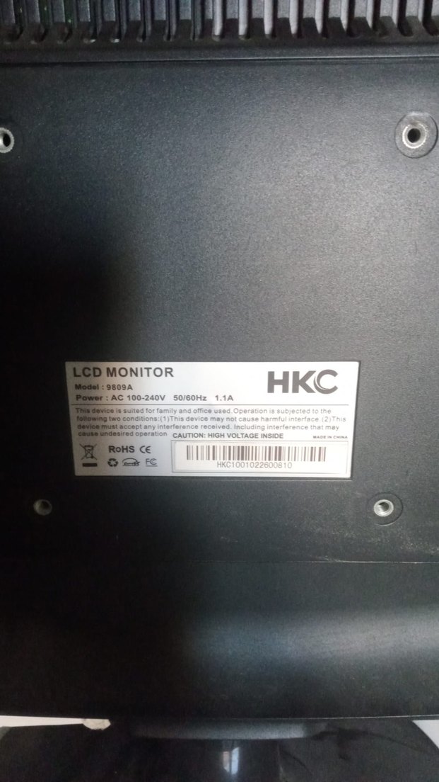 Siyah HNC Monitör - Görsel 2