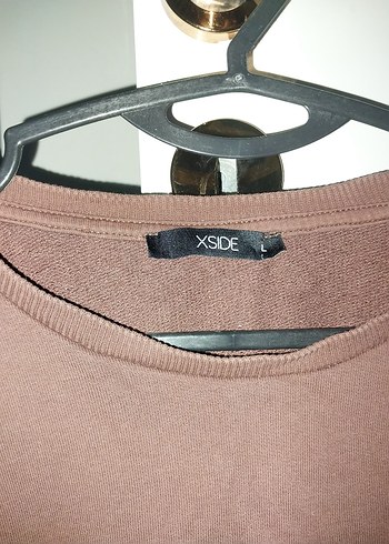 Kahverengi Baskılı Kadın Sweatshirt - Görsel 2