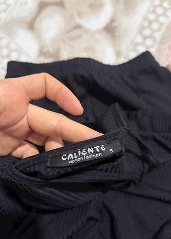 Siyah Mini Kadın Pijama Takımı - Görsel 4