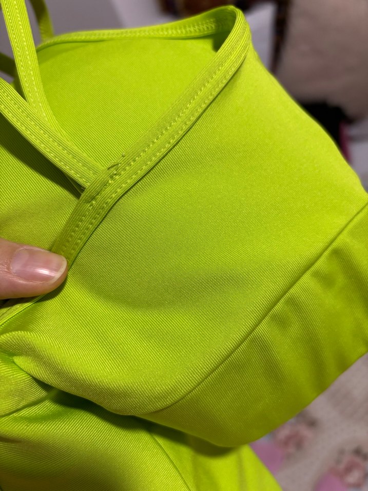 Yeşil Mini Spor Büstiyer - Görsel 4