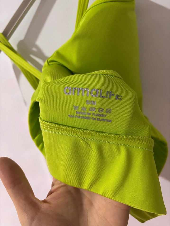 Yeşil Mini Spor Büstiyer - Görsel 3