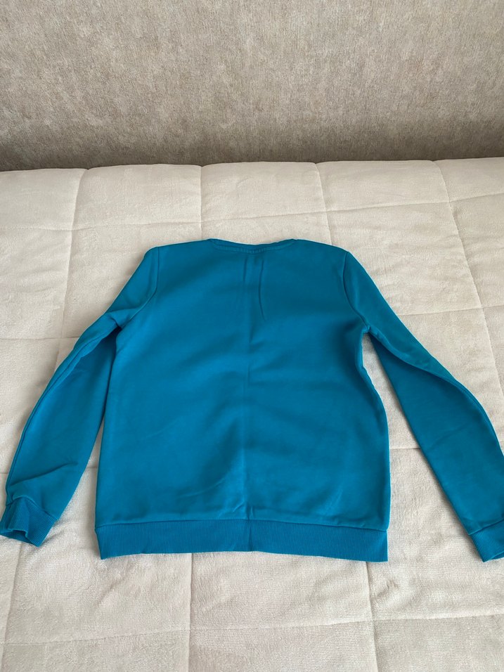 Mavi Baskılı Erkek Çocuk Sweatshirt - Görsel 2