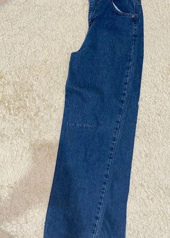 Kadın Mavi Denim Midi Jean