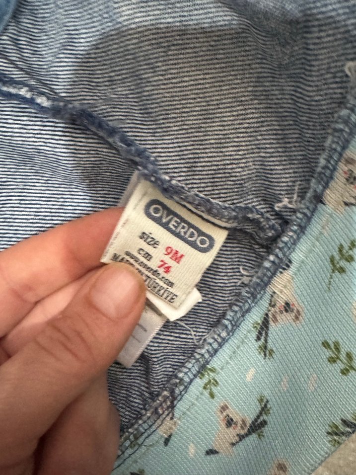 Kız Çocuk Nakışlı Kürklü Denim Yelek - Görsel 4