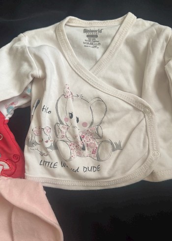 Uzun Kollu Pembe Bebek Kıyafet Takımı - Görsel 4