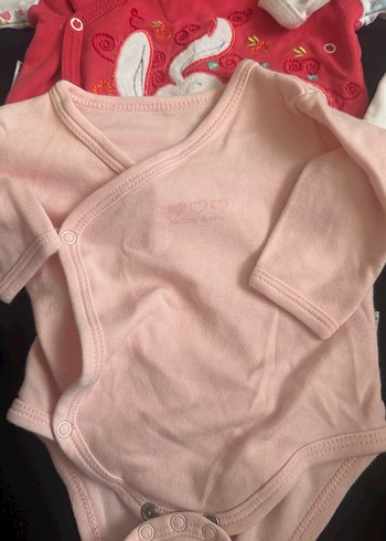 Uzun Kollu Pembe Bebek Kıyafet Takımı - Görsel 5