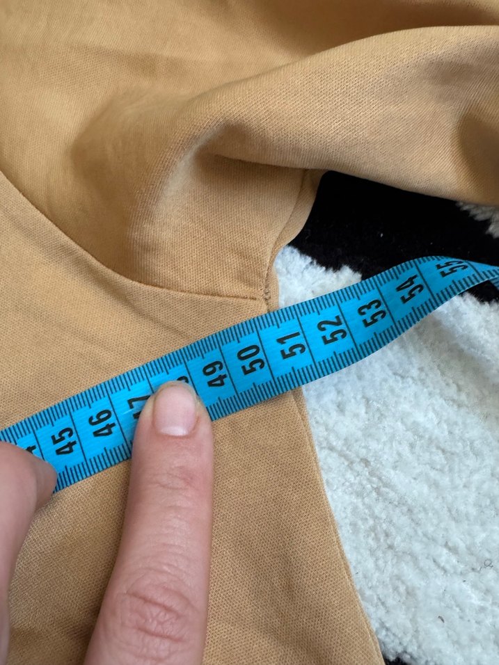 Bej Düğmeli Keten Kadın Gömlek - Görsel 4