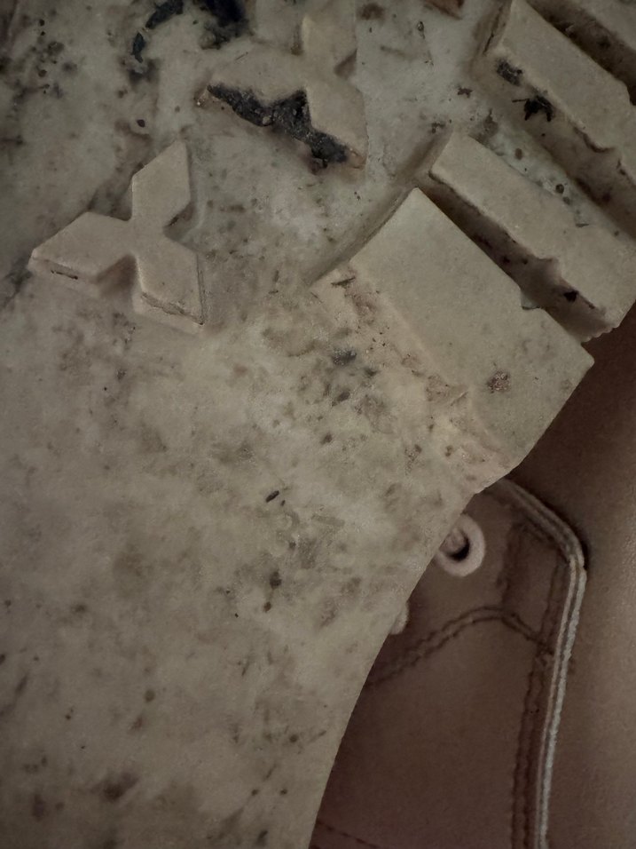 Bej Deri Kadın Dolgu Topuklu Bağcıklı Bot - Görsel 4