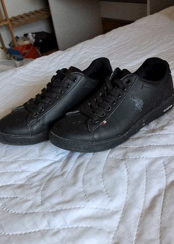 36 Beden siyah Renk Siyah Bağcıklı Kadın Sneakers