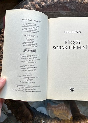 Bir Şey Sorabilir Miyim? - Deniz Dinçer - Görsel 4