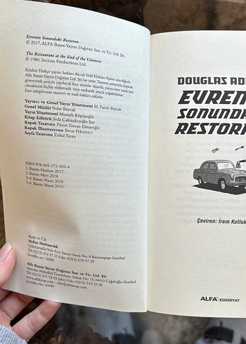 Evrendin Sonundaki Restoran - Douglas Adams - Görsel 4