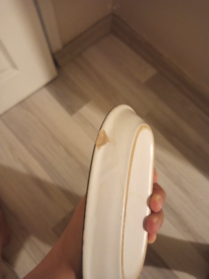 Bej ve Gri Çiçek Desenli Seramik Tabak - Görsel 2