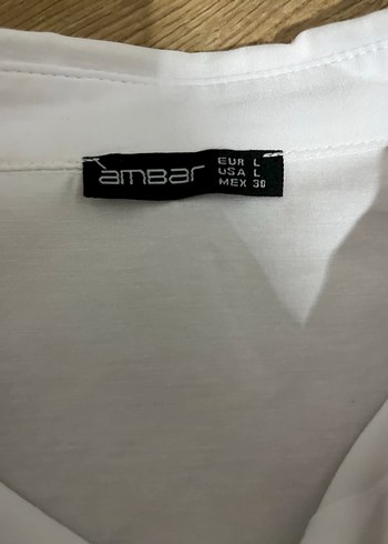 Diğer Düğmeli Beyaz Kadın Gömlek