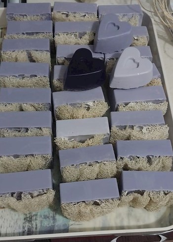 Doğal Lifli Lavanta Sabunu - Görsel 8