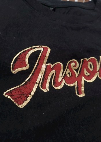 Trendyolmilla Siyah Baskılı Crop - Görsel 2