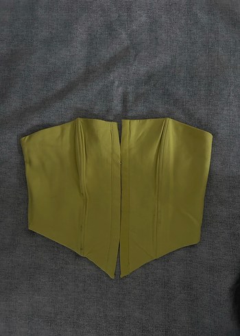 Kadın  Straplez Haki Büstiyer - Görsel 3