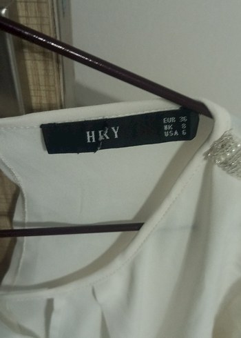 Bohem V Yakalı Beyaz Keten Bluz - Görsel 3