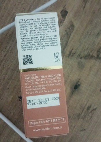 Karden Jojoba Yağı 20 ml Cilt Bakımı - Görsel 3