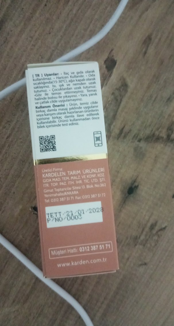 Karden Jojoba Yağı 20 ml Cilt Bakımı - Görsel 3