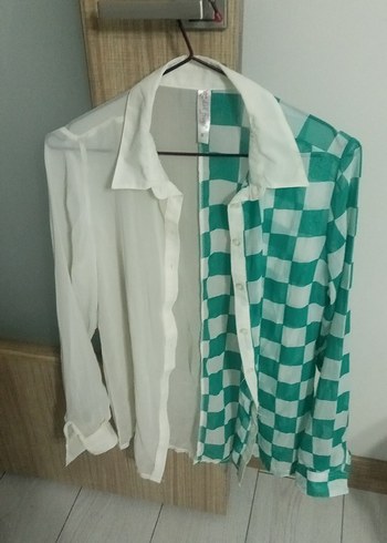 Uzun Kollu Beyaz Şeffaf Bohem Gömlek - Görsel 3