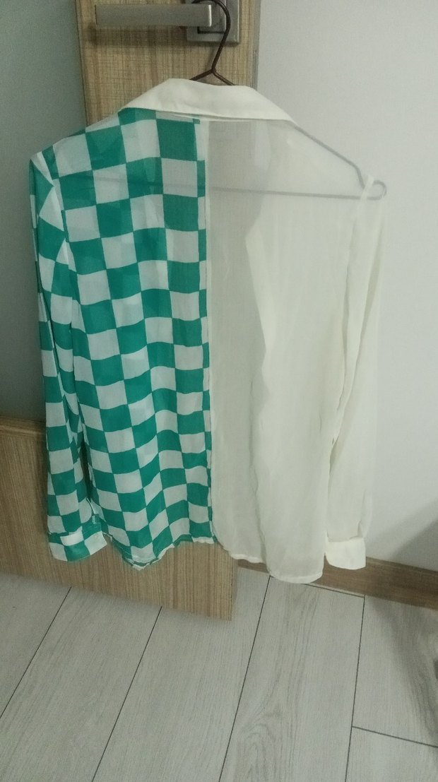 Uzun Kollu Beyaz Şeffaf Bohem Gömlek - Görsel 4