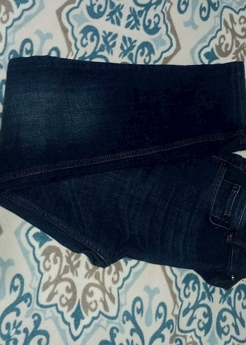 Navy Regular Fit Midi Erkek Kot Pantolon - Görsel 3