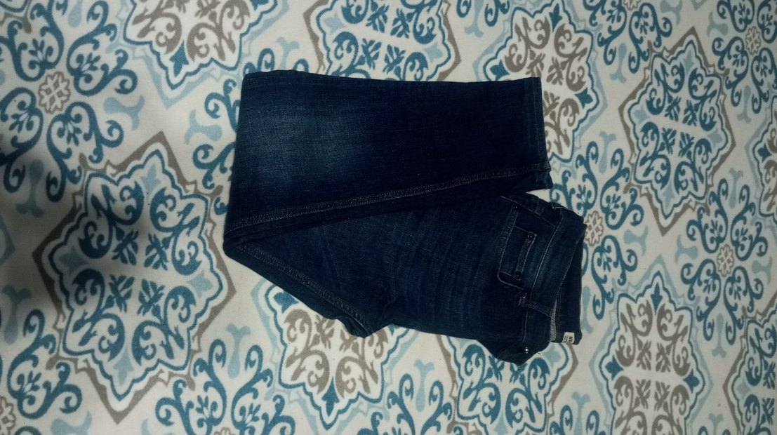 Navy Regular Fit Midi Erkek Kot Pantolon - Görsel 3