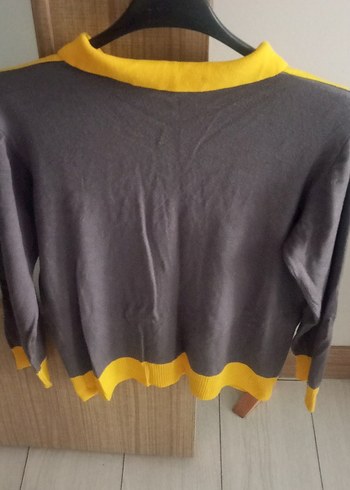 yakalı kadın kazak yumuşak dokulu - Görsel 3