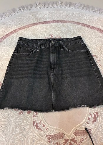 Denim Mini Etek