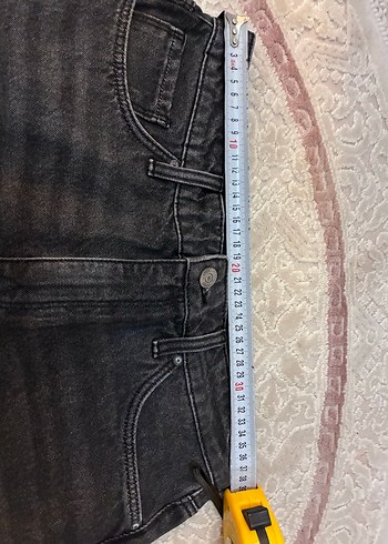 m Beden siyah Renk Denim Mini Etek