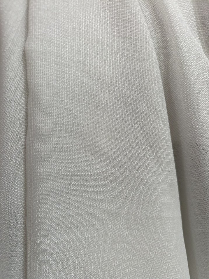 ekru Düz Tül Perde - Görsel 5