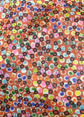 Düğmeli Çok Renkli fonluk kumaş - Görsel 3