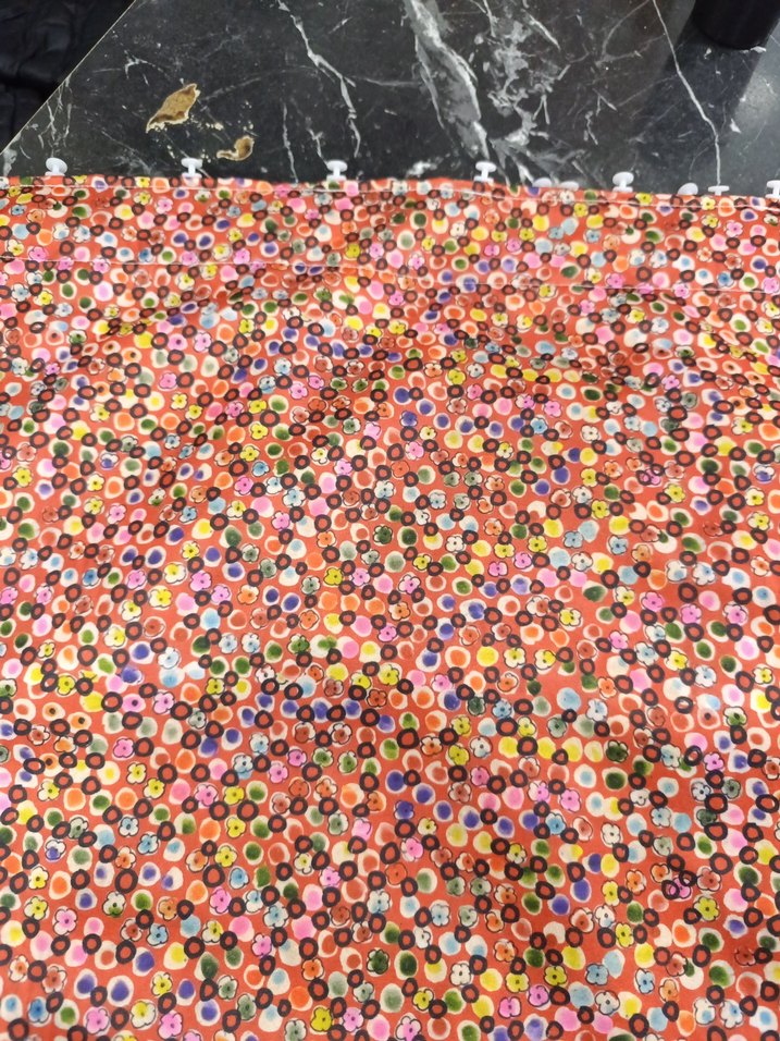 Düğmeli Çok Renkli fonluk kumaş - Görsel 5