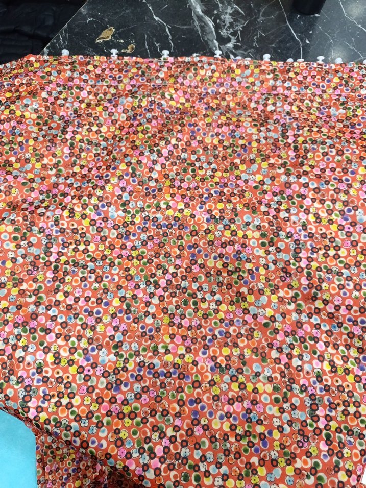 Düğmeli Çok Renkli fonluk kumaş - Görsel 4