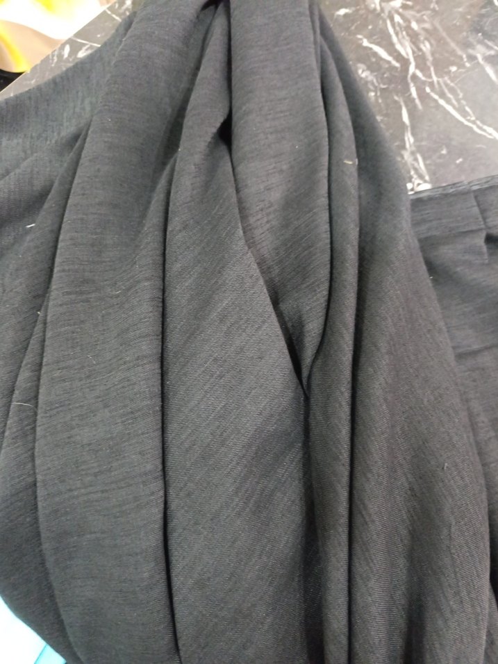siyah keten tül - Görsel 4