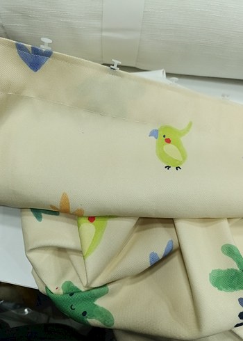 Pastel Renkli Baskılı fonluk kumaş - Görsel 2