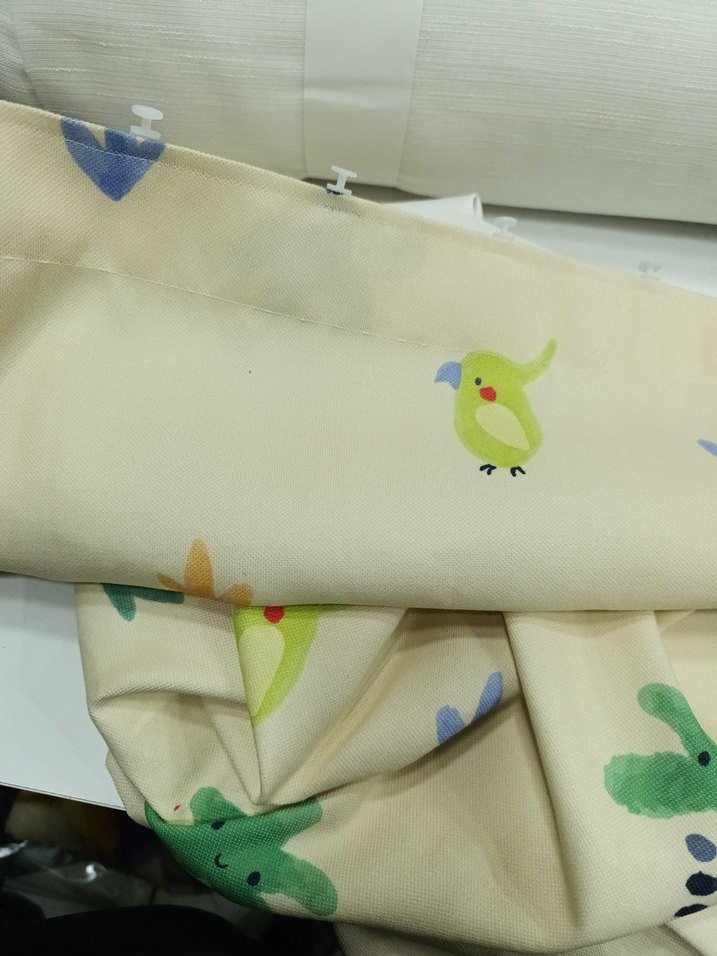 Pastel Renkli Baskılı fonluk kumaş - Görsel 2