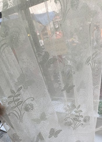 Geleneksel İşlemeli Beyaz Perde - Görsel 5