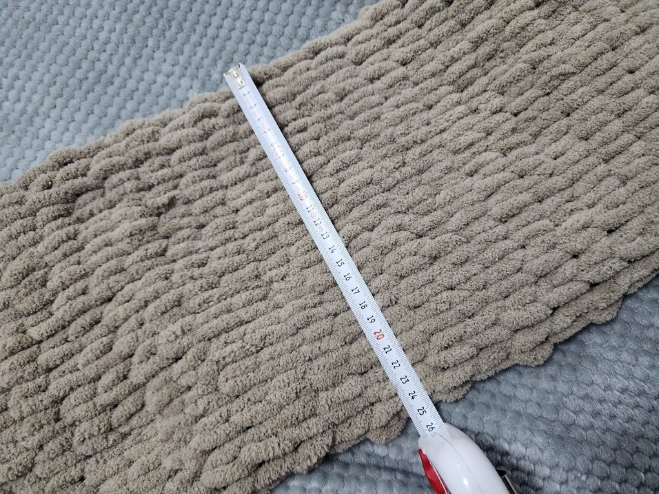 Bej Puffy Atkı ve Bere Takım - Görsel 5