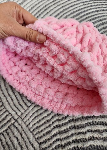 Puffy Örgü Bere - Görsel 3