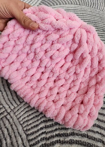 Puffy Örgü Bere - Görsel 4