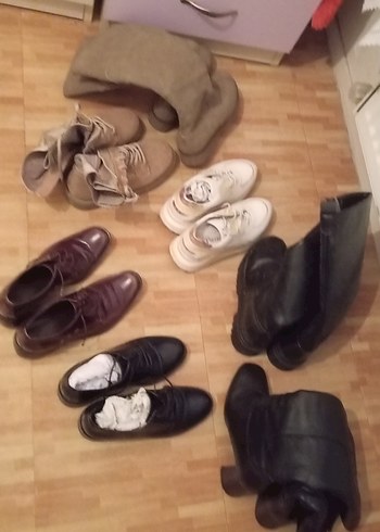 Bej Bağcıklı Erkek Bot - Görsel 3