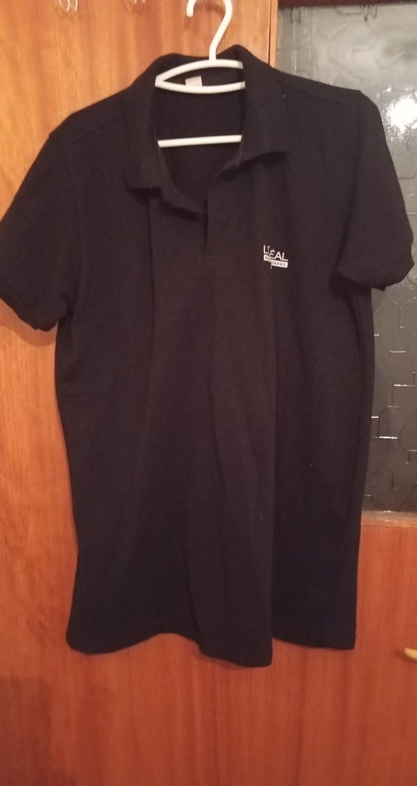 Siyah Erkek Polo Tişört, Kısa Kollu, Salaş - Görsel 3