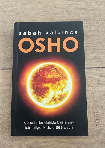Sabah Kalkınca - Osho 365 Bilgelik Deyişi