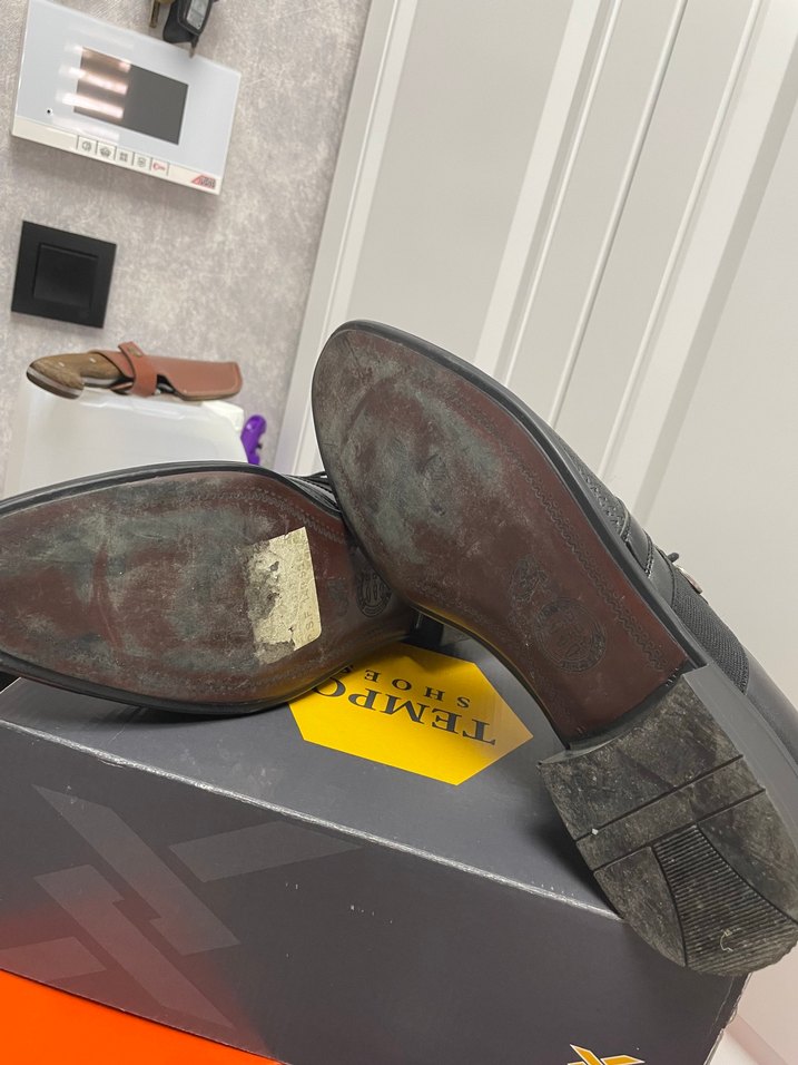 Klasik Siyah Erkek kundura Ayakkabı - Görsel 4