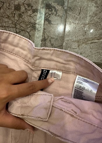 H&M H&M Pembe kadın pantolon