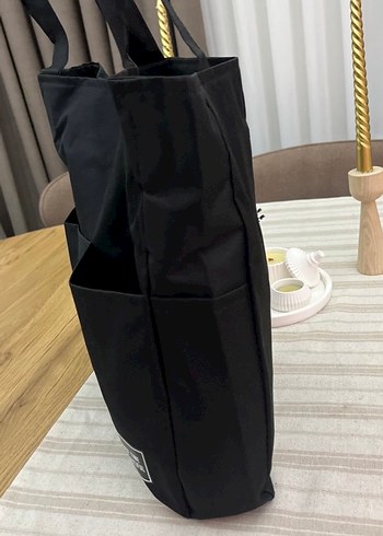 Diğer Siyah Parlak Minimalist Kadın Omuz Çantası