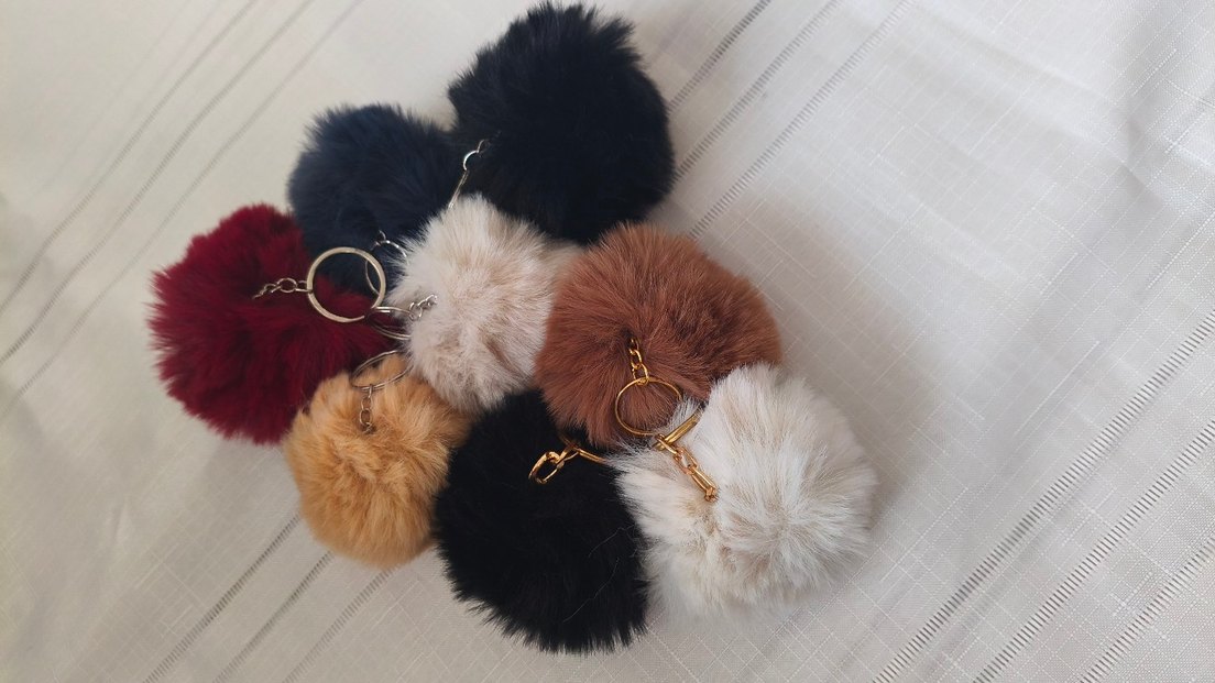 Renkli Kürklü Kadın Ponpon Anahtarlık
(TOPTAN) 8 ADET MEVCUT - Görsel 5