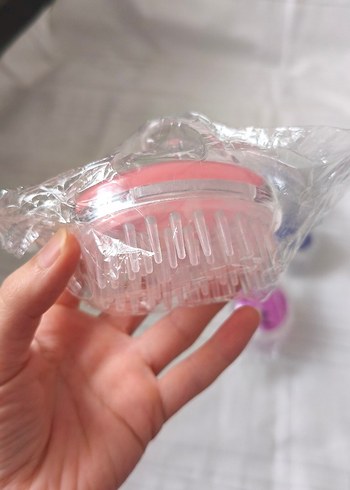 Renkli Saç Masaj Tarağı (TOPTAN) 6 ADET MEVCUT - Görsel 4