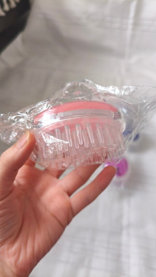 Renkli Saç Masaj Tarağı (TOPTAN) 6 ADET MEVCUT - Görsel 4